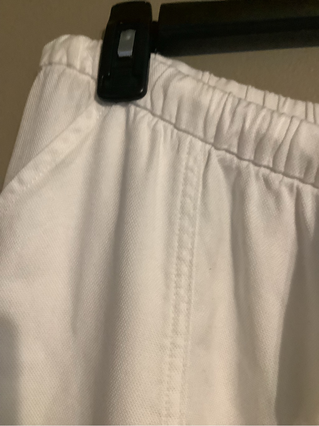 Calypso White Wide Leg Lounge Pant Size Xl